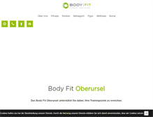 Tablet Screenshot of oberursel.body-fit-center.de